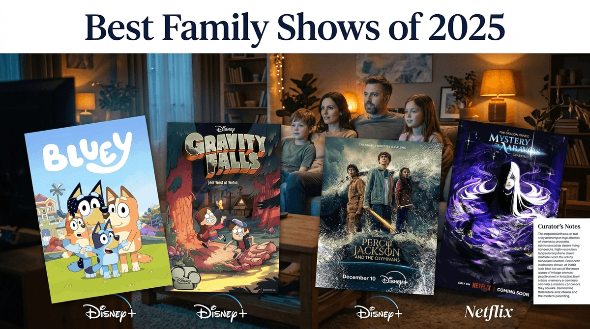 Illustration for Best Family TV Shows to Watch Together in 2026