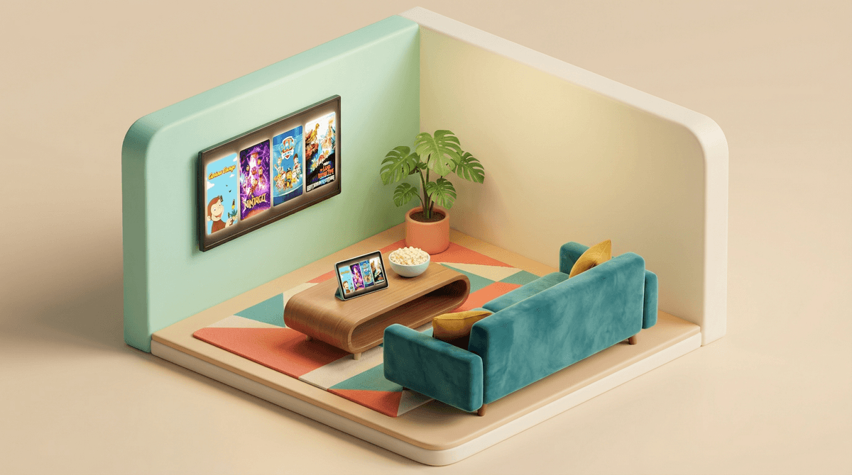 Illustration for Best Free Shows and Movies to Stream on Tubi Kids