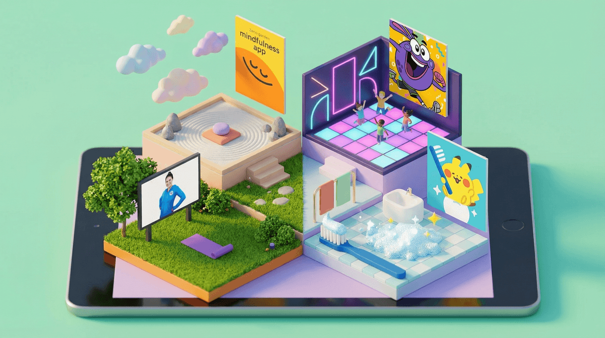 Illustration for The Best Healthy Living Apps for Kids: What Actually Works