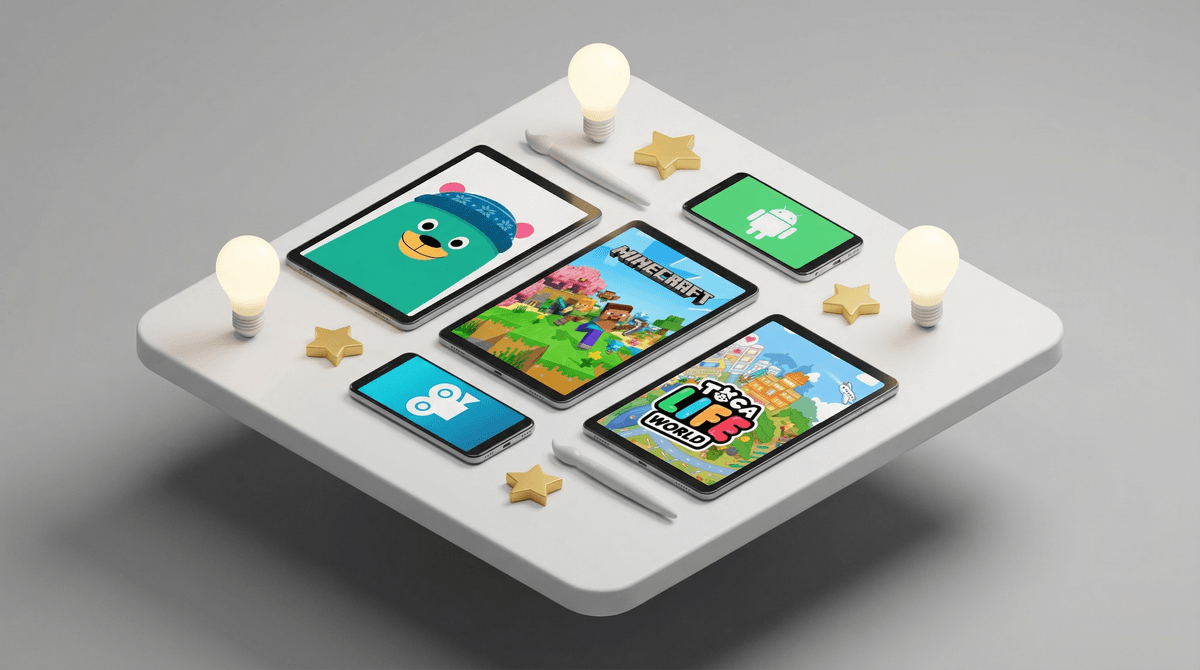 Illustration for 12 Best Kid-Friendly Android Apps for 2026 (Safe & Ad-Free)