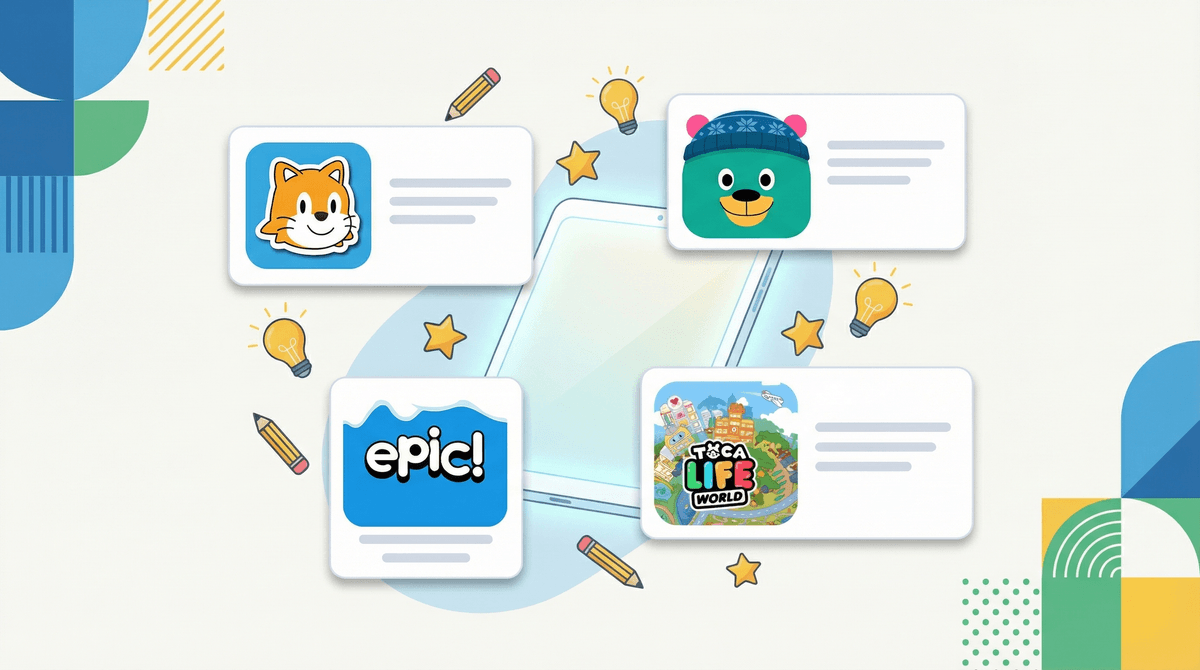 Illustration for The Best Kid-Friendly Apps on Google Play: A Parent's Guide