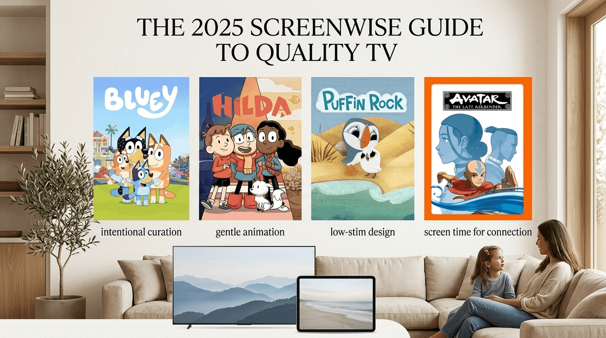 Illustration for Beyond the Cocomelon Glaze: A 2026 Parent's Guide to Quality Kids' TV