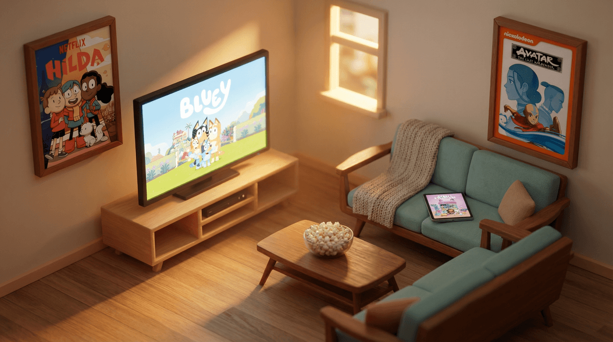 Illustration for The Best Kids Shows on Netflix Right Now