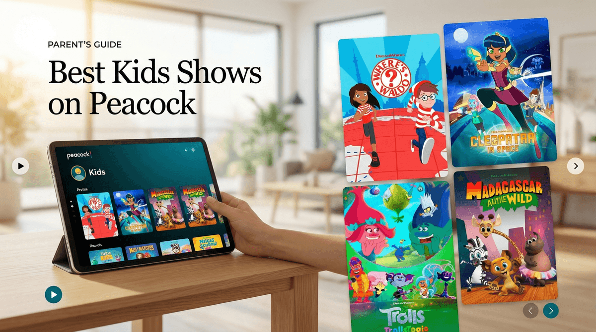 Best Kids Shows on Peacock for Ages 6-9