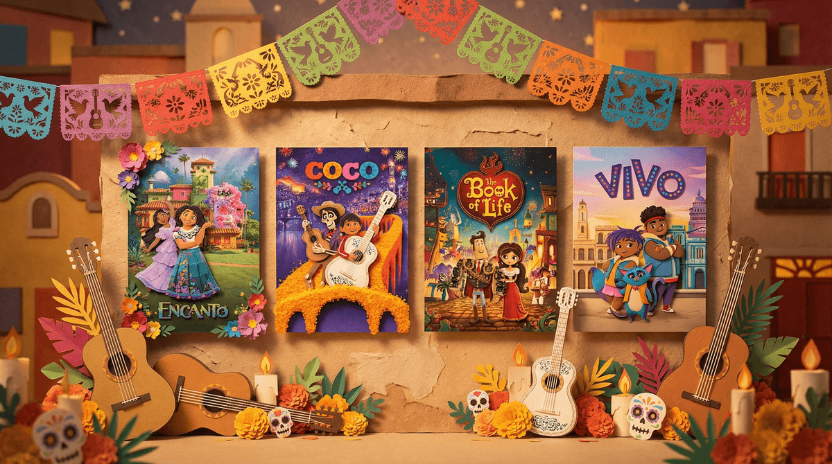Illustration for Best Latino Films for Family Movie Night