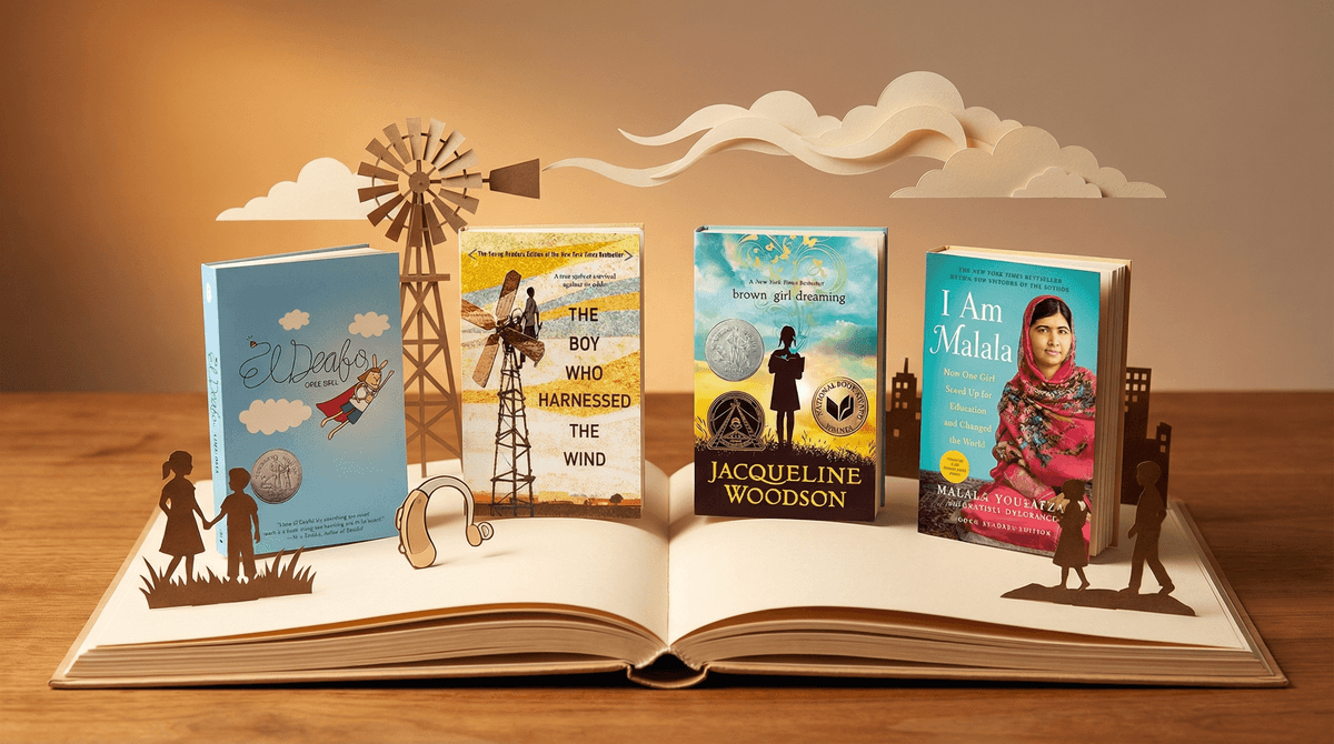 Illustration for Best Memoir Books for Young Readers: Building Empathy Through Real Stories