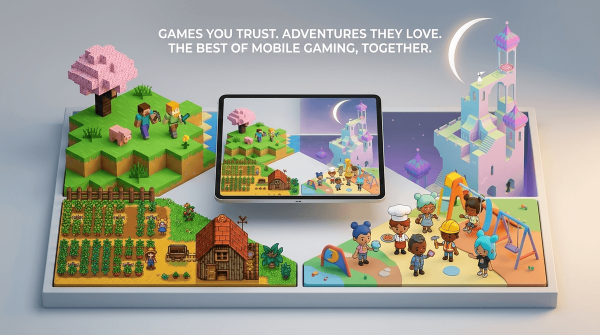 Illustration for 22 Best Mobile Games for Kids: Top Picks for Ages 5 to 11