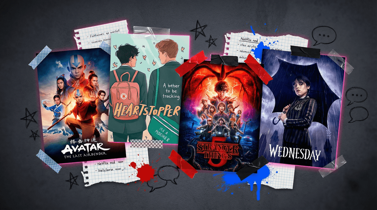 Illustration for 22 Best Netflix Series for Teens: Rated by Maturity Level