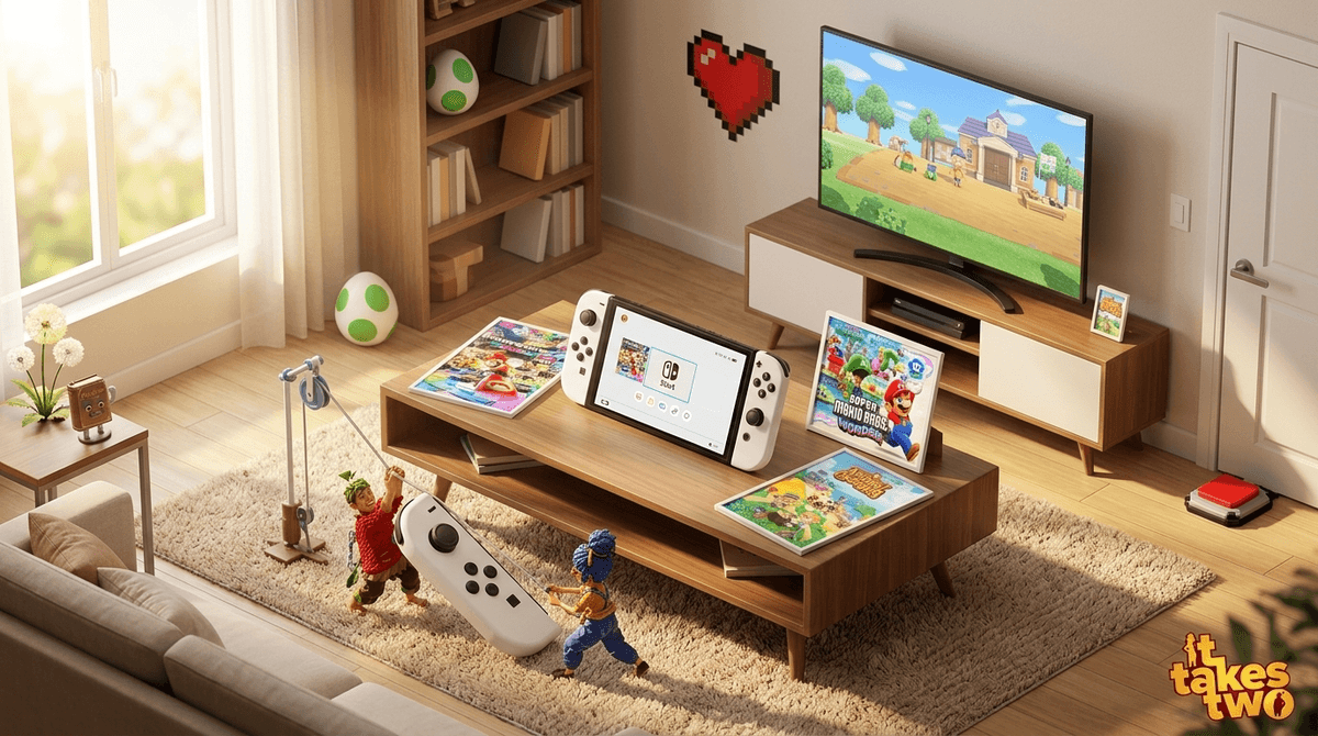 Illustration for 12 Best Nintendo Switch Family Games of 2026 (Ages 4-12)