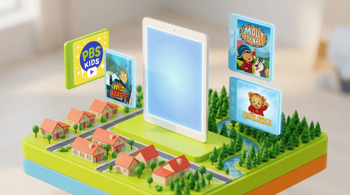 Illustration for The Best PBS Kids Learning Apps: Screen Time You Can Feel Good About