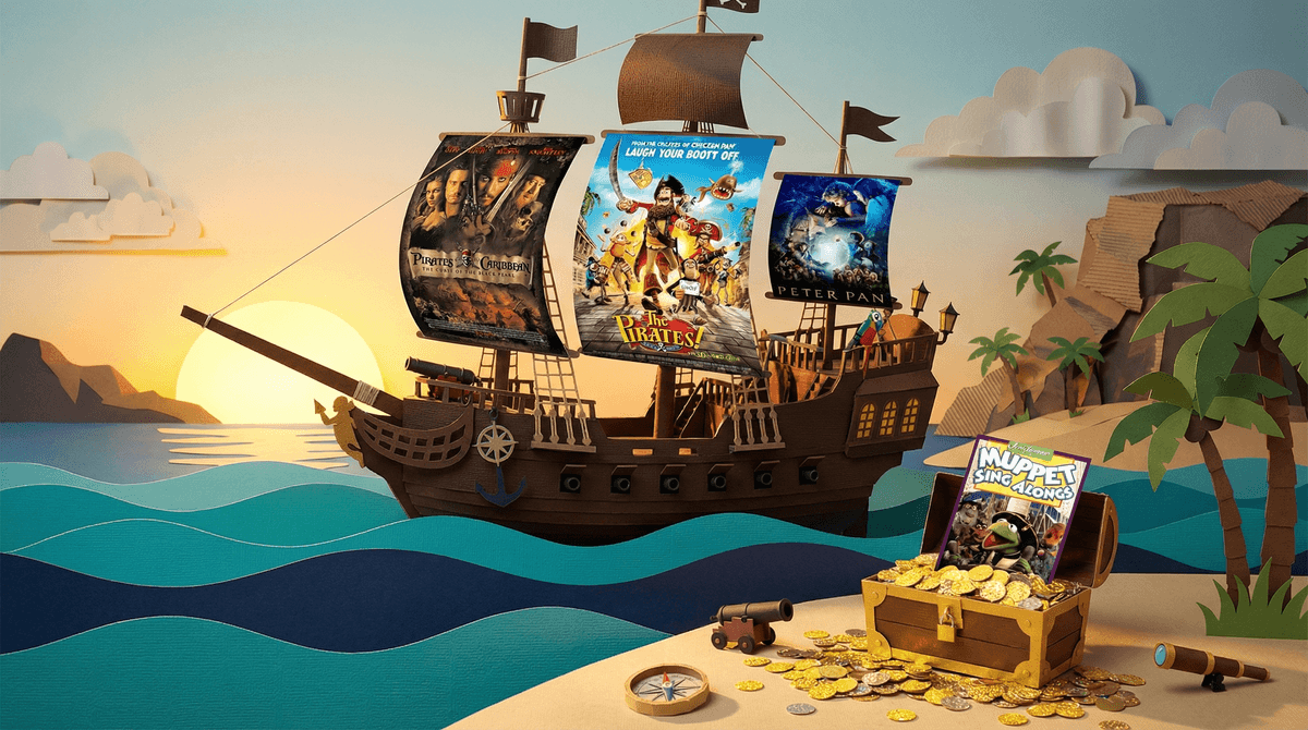 Illustration for Pirate Movies for Kids: 10 Best Films Ranked by Scariness