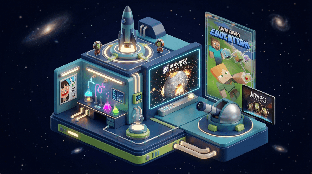 Illustration for The Best Science Learning Games That Actually Teach (And Keep Kids Playing)
