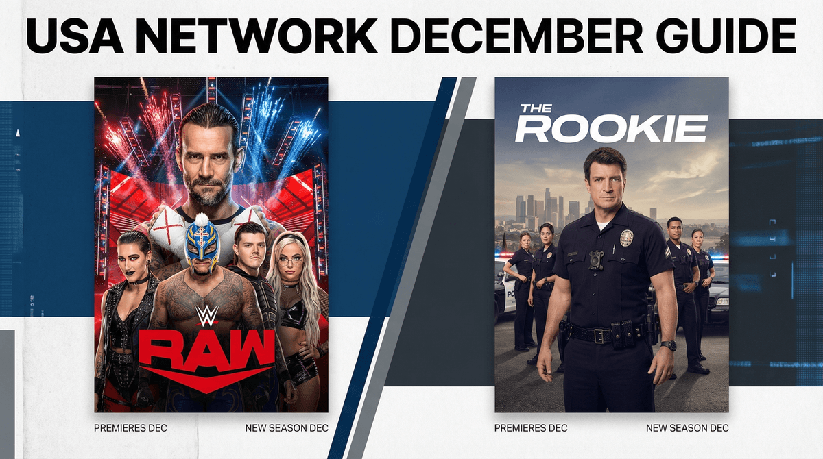 What's Actually Worth Watching on USA Network This December