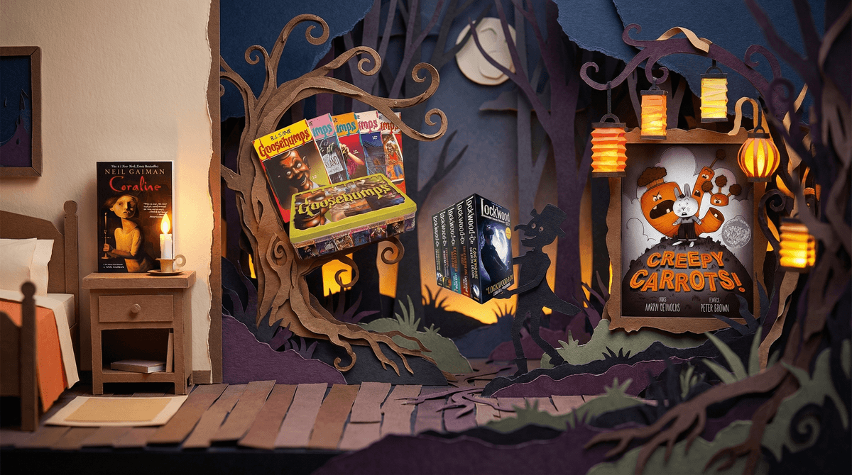 Illustration for Best Spooky Stories for Kids and Teens: Age-Appropriate Scares That Won't Cause Nightmares