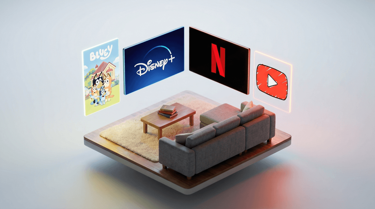 Illustration for Disney+ vs Netflix vs YouTube Kids: Best Parental Controls