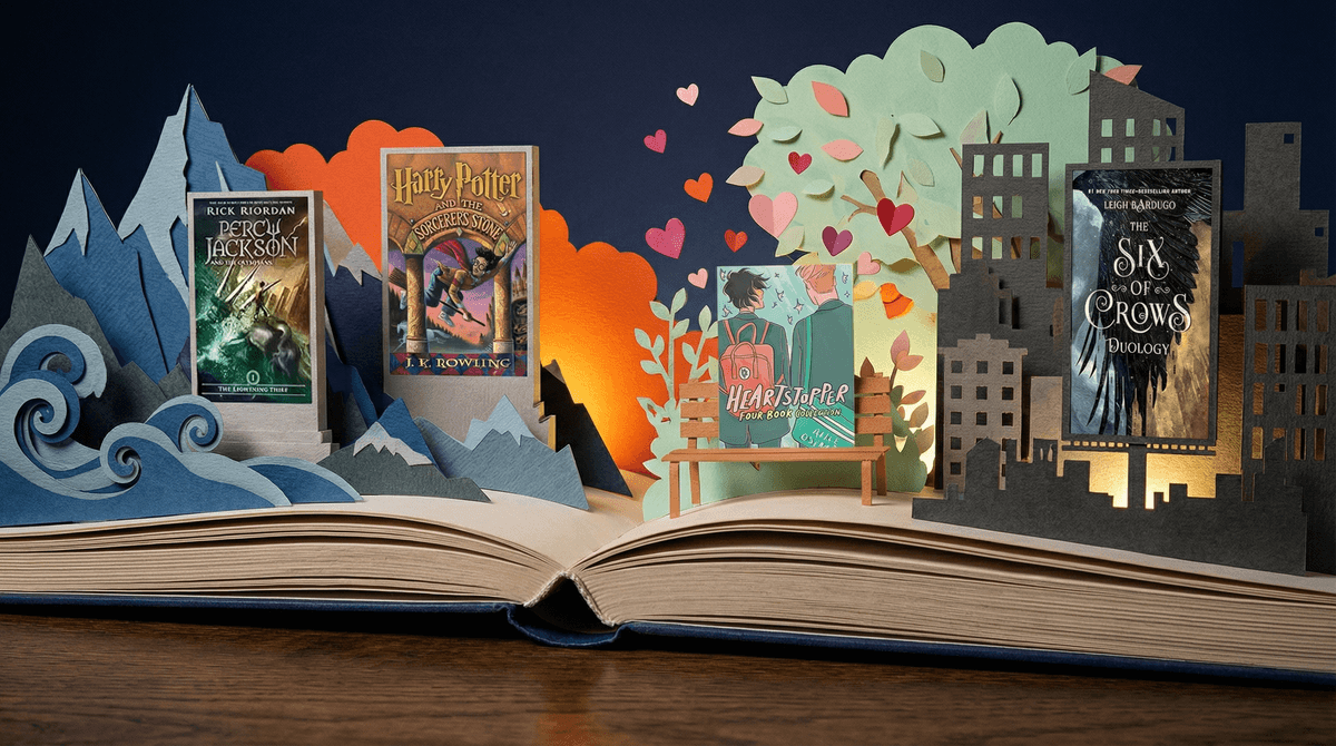 Illustration for Best Teen Book Series to Read: A Parent's Guide to Page-Turners Worth the Hype