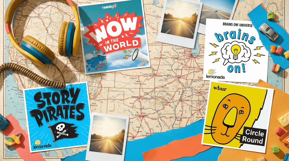 The Best Vacation Podcasts for Kids (By Age and Interest)