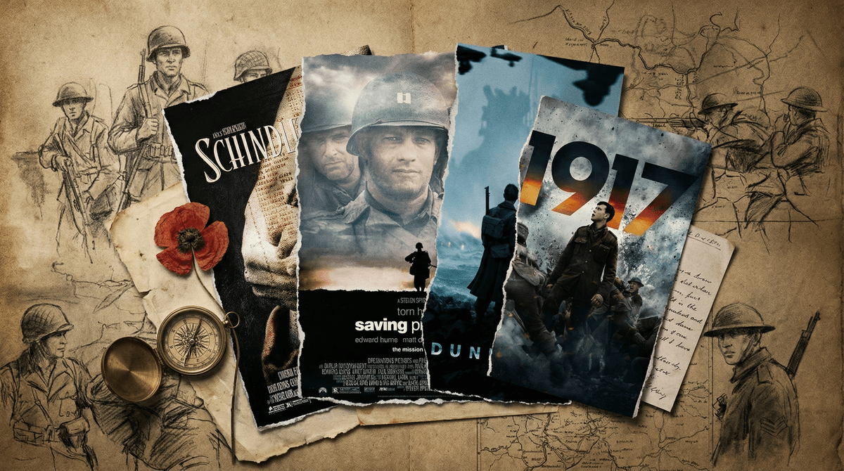 Illustration for War Drama Films: When Your Kids Are Ready for Saving Private Ryan