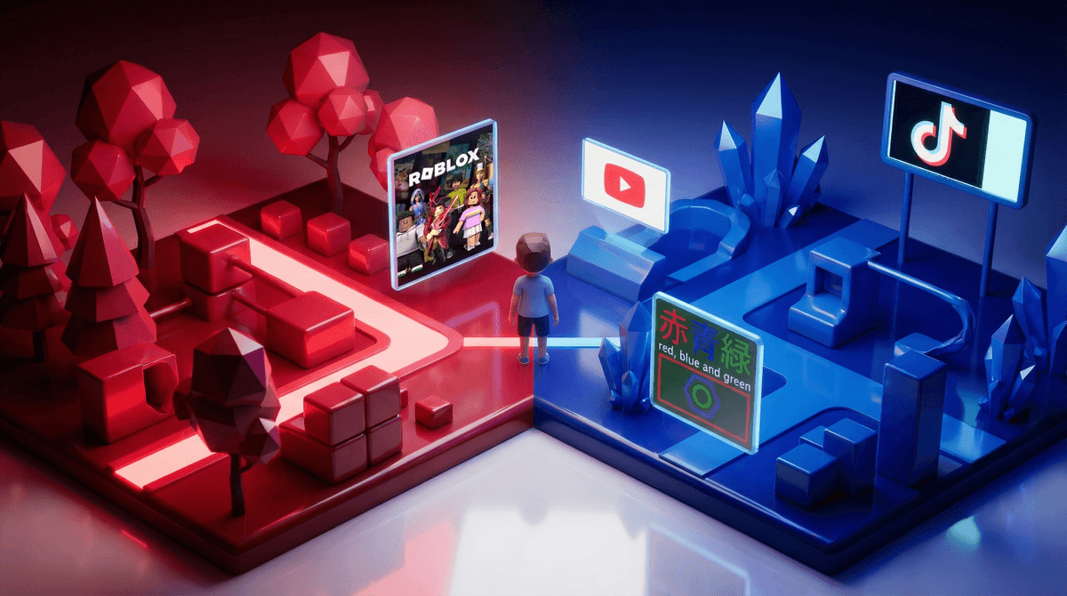 Illustration for Between Red and Blue Game: What Parents Should Know