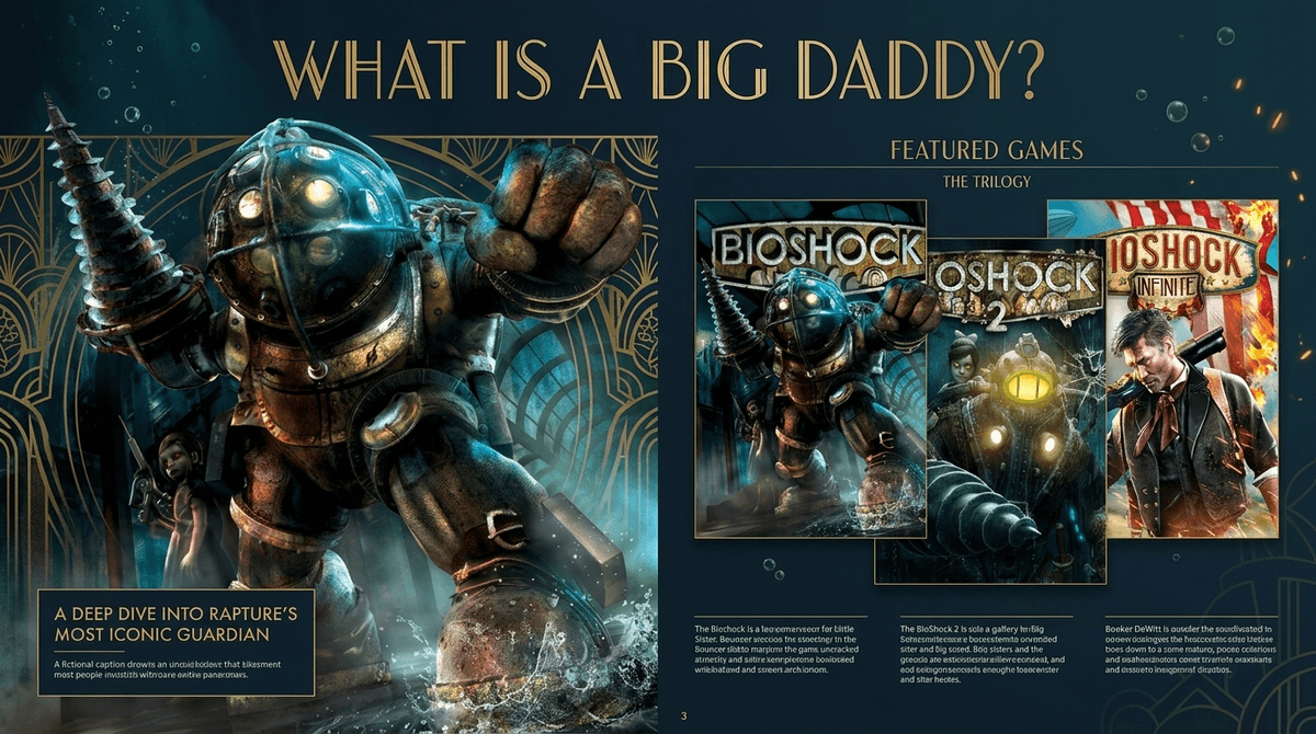 Illustration for What is a 'Big Daddy'? From BioShock Icons to Viral Slang