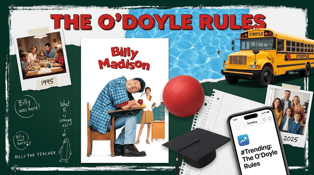 Illustration for The O'Doyle Rules: A Parent's Guide to Billy Madison