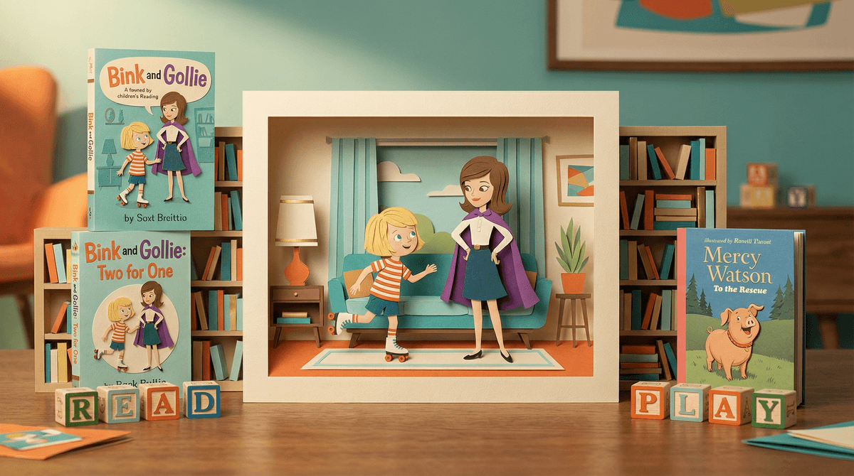 Illustration for Bink and Gollie: The 'Odd Couple' Guide to Early Reading