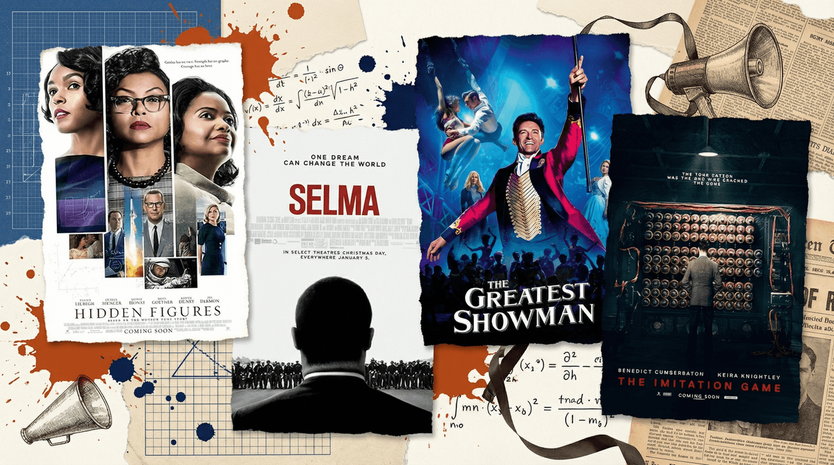 Illustration for Biopic Movies for Families: Real Stories That Inspire Real Conversations