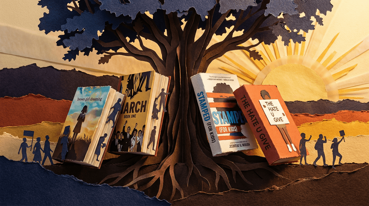 Illustration for Black History Books for Teens: Building Identity Through Stories That Matter