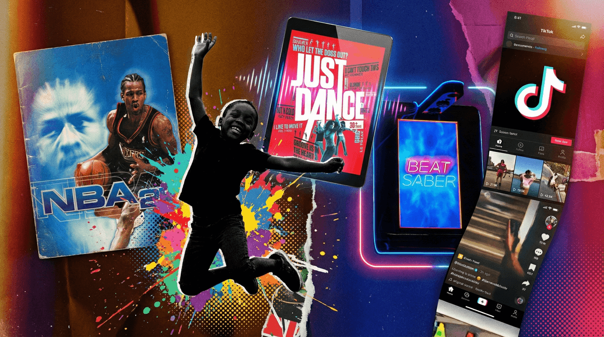 Illustration for Black History Dance Games and Sports: Active Learning Through Movement