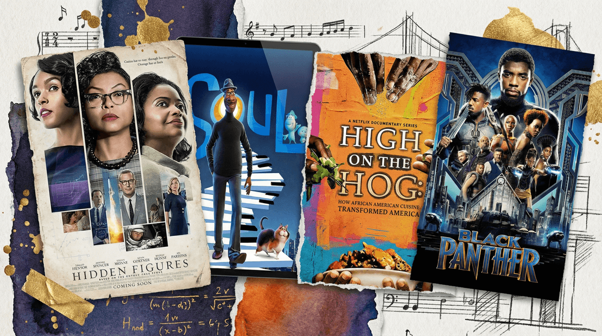 Illustration for Black History Movies, Arts, and Culture: A Parent's Guide to Meaningful Media