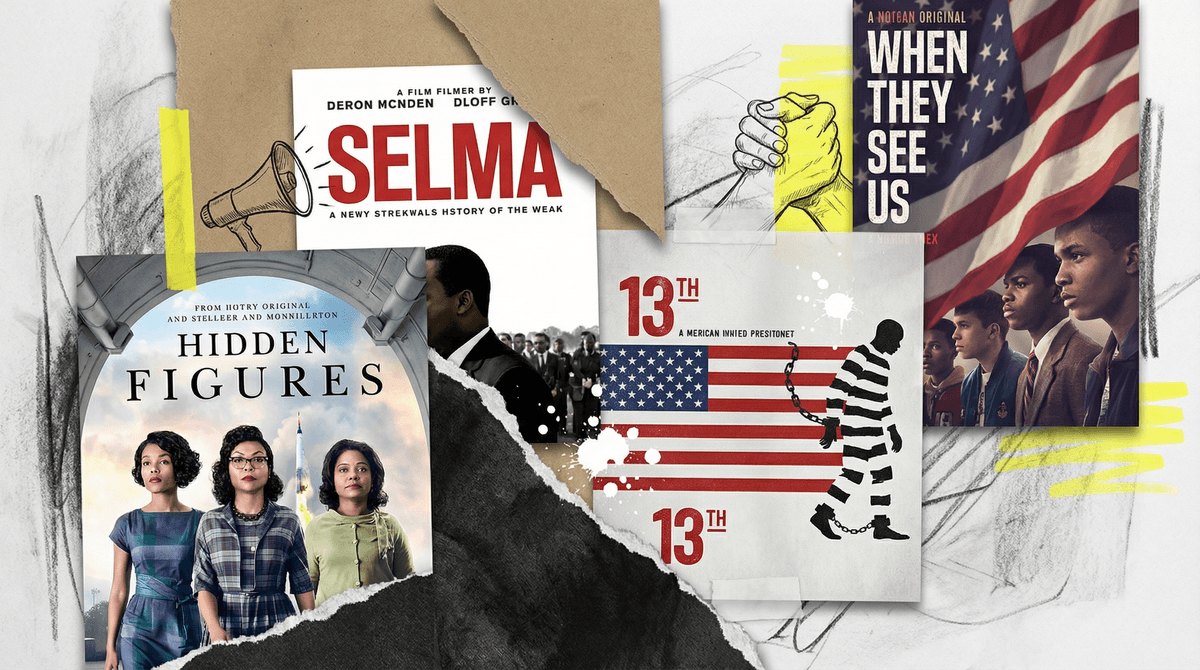Illustration for Black Lives Matter Movies on Netflix: Starting Conversations About Race and Justice