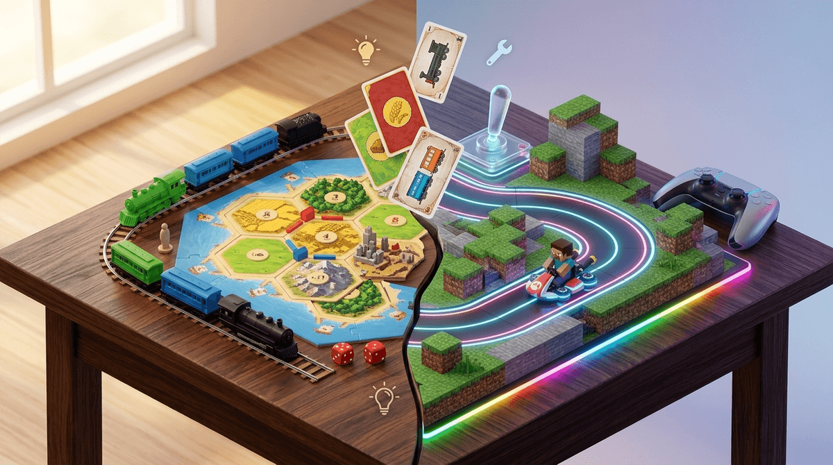 Cardboard vs. Controllers: Finding Your Family’s Gaming Sweet Spot