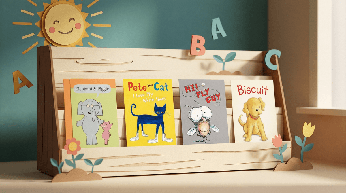 Illustration for Building Early Readers: The Best Book Series for Kindergartners