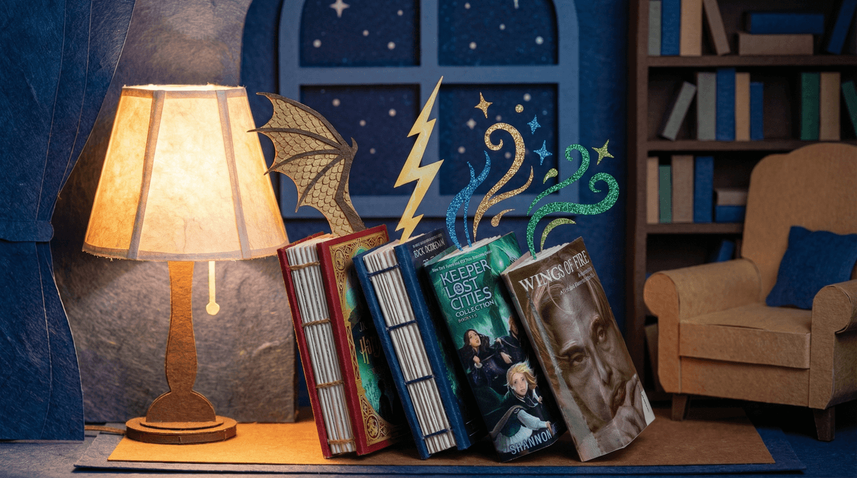 Illustration for Finding the Perfect Book Series for Tweens