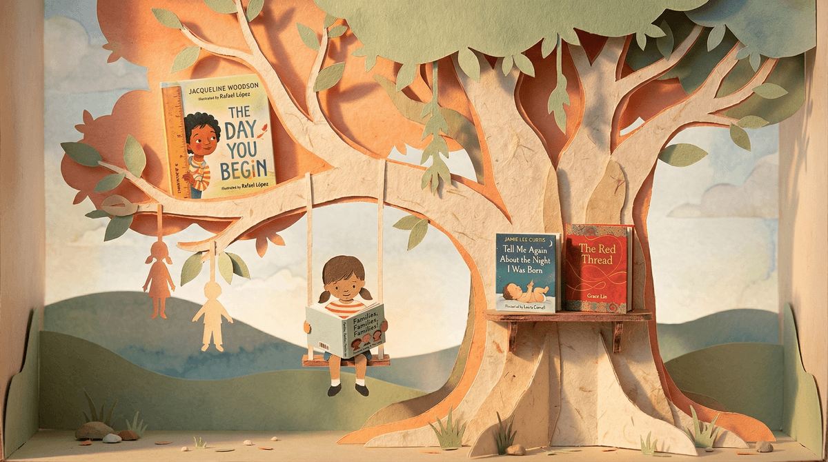 Illustration for Books About Adoption: Starting Conversations That Matter