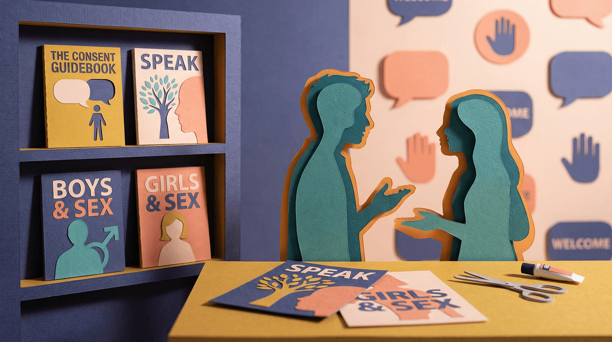 Illustration for Books About Consent for Teens: Building a Foundation for Healthy Relationships