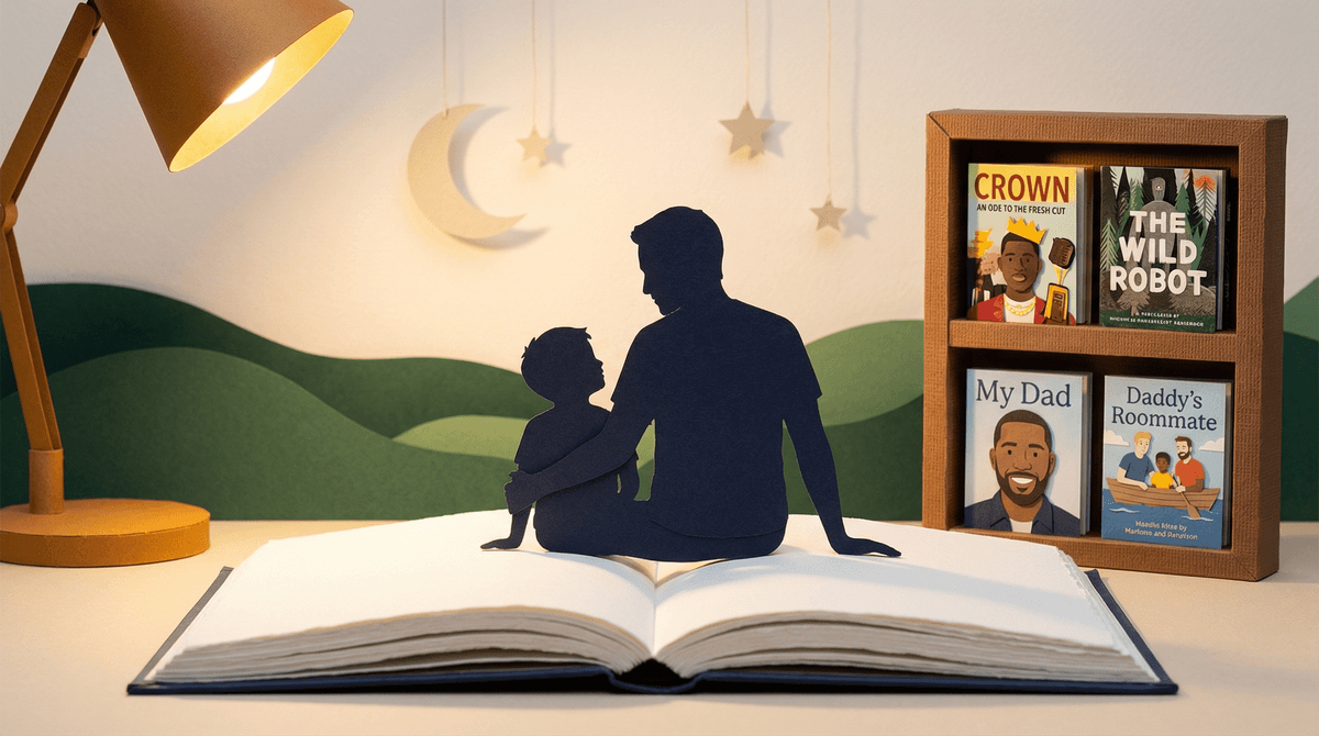 Illustration for Books About Dads: Stories That Celebrate Father Figures
