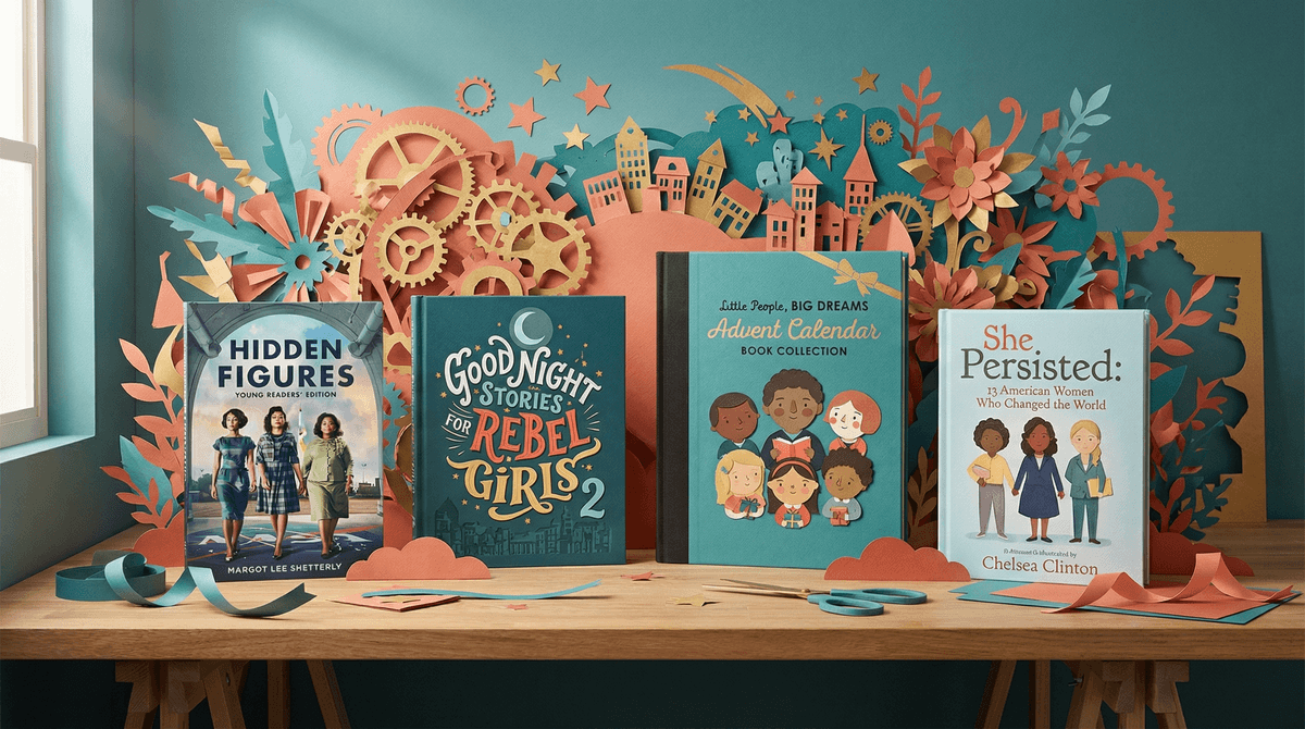 Illustration for Books About Extraordinary Women: Building Confidence Through Stories