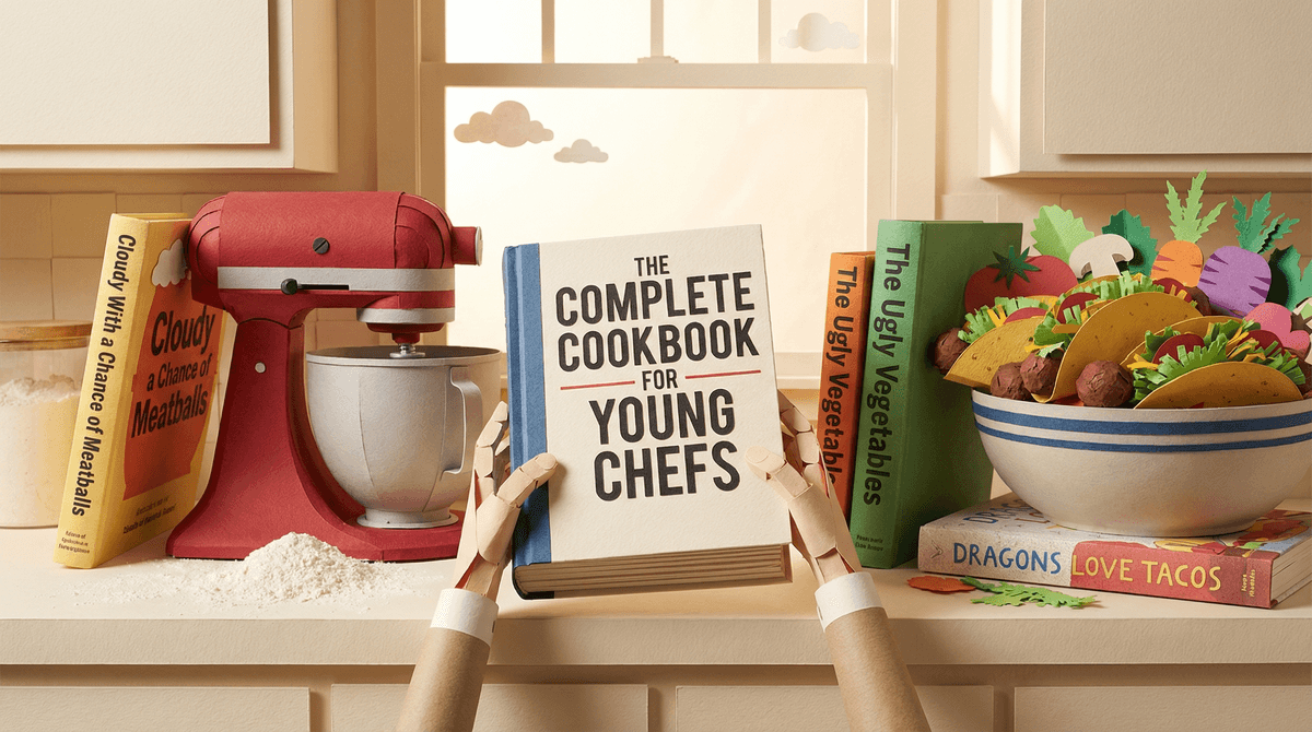 Illustration for Books About Food and Cooking: Building Healthy Relationships with Food Through Stories