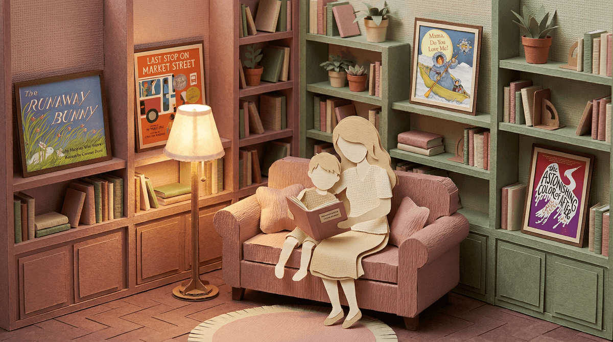 Illustration for Books About Moms: Stories That Celebrate, Comfort, and Connect