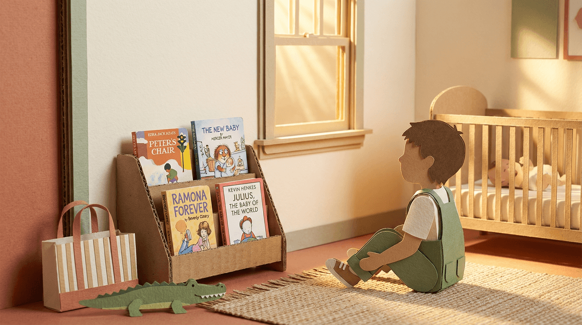 Illustration for Books About New Siblings: Stories to Ease the Transition