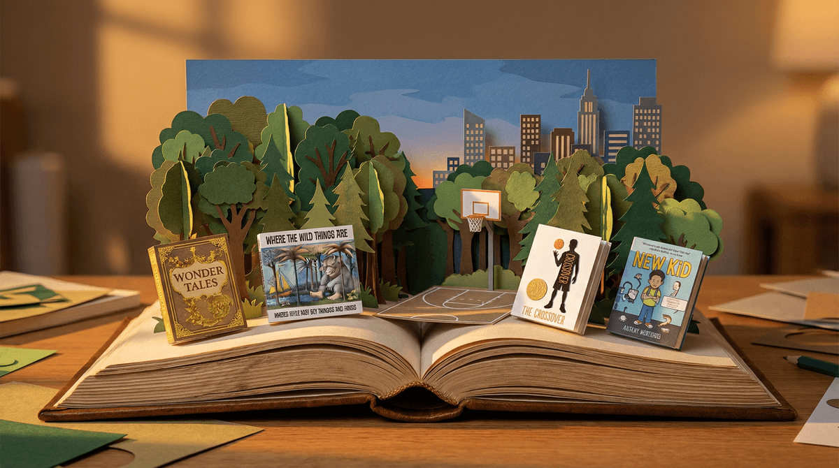 Illustration for Building Your Family's Reading List: Books All Kids Should Read
