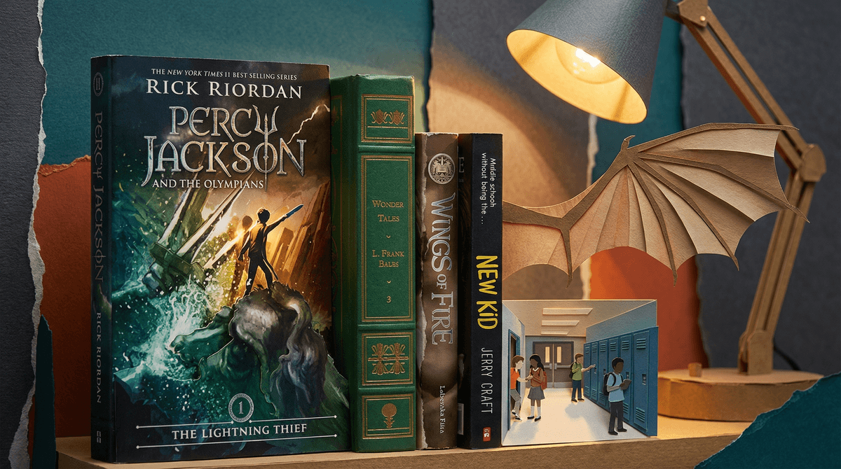 Illustration for The Best Books for Fifth Graders: Building Readers Who Love to Read