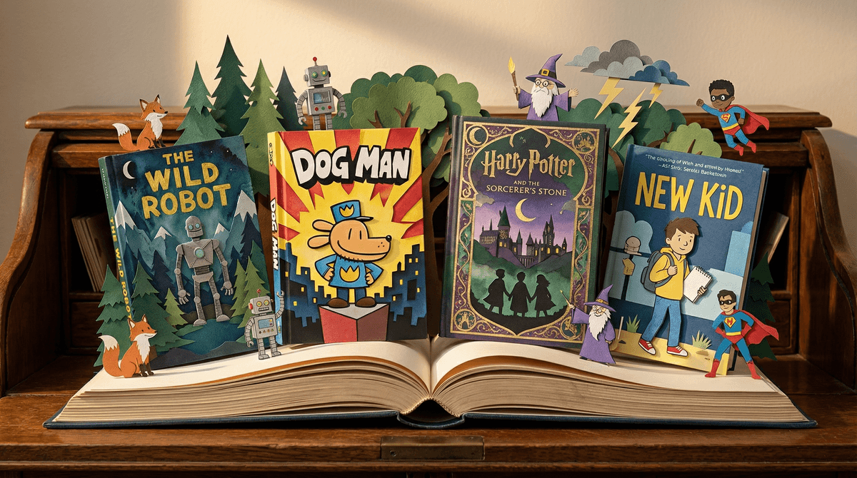 Illustration for Books for Fourth Graders: Building Readers Who Love to Read