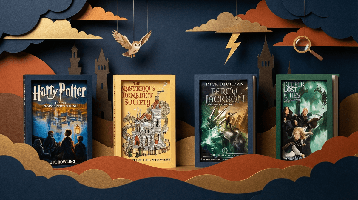 Illustration for Books for Harry Potter Fans: What to Read Next After Hogwarts