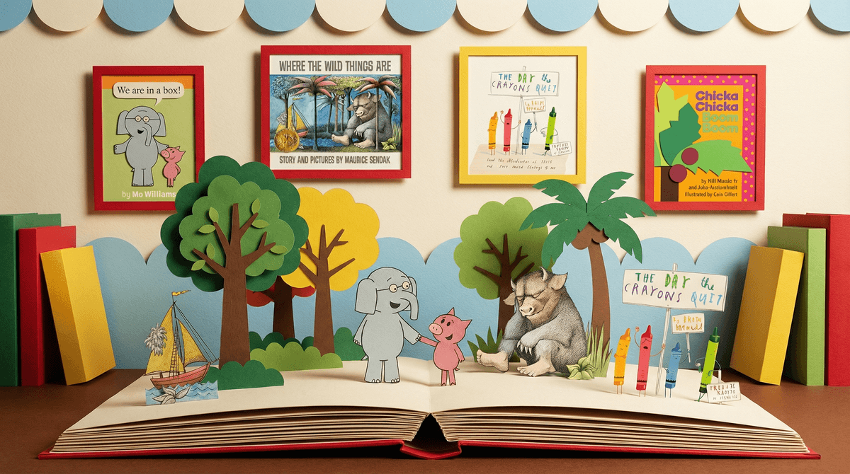 Illustration for Books for Kindergarteners: Building a Love of Reading from Day One