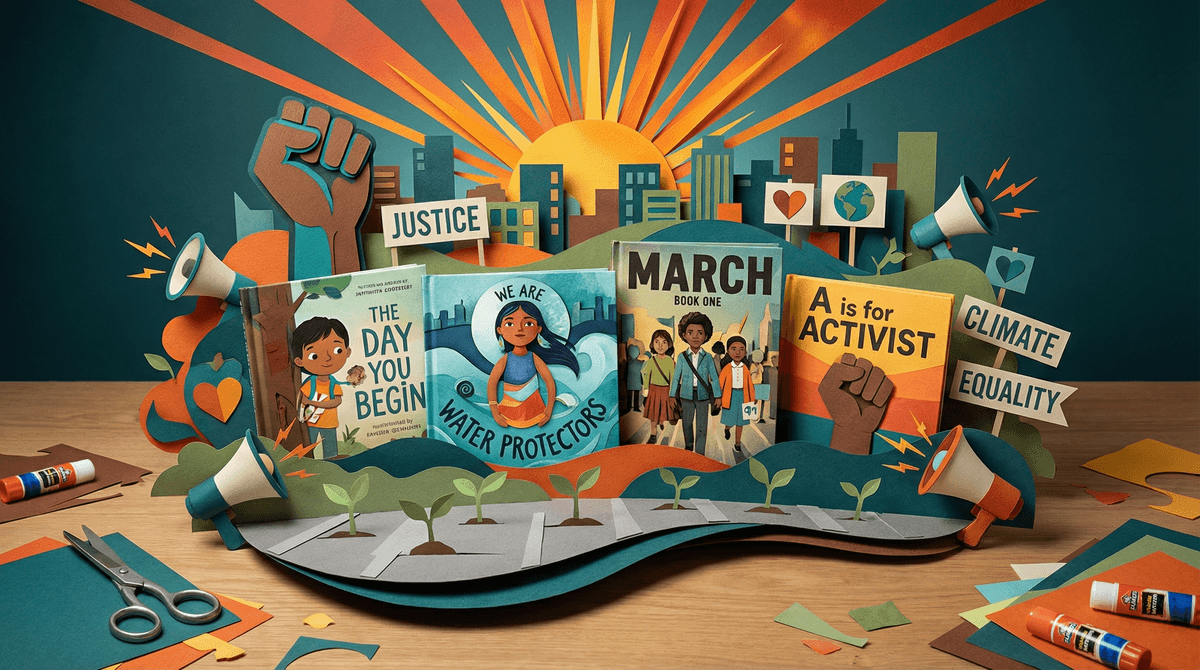 Illustration for Books for Young Activists: Raising Kids Who Want to Change the World