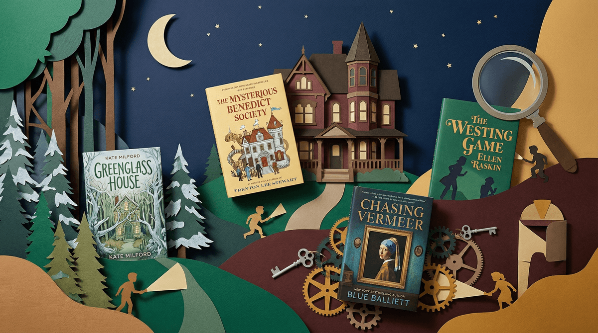 Illustration for Smart Kids, Real Adventures: Books Like The Mysterious Benedict Society