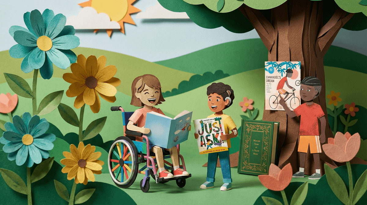 Illustration for Books with Disabled Characters: Building Empathy Through Stories