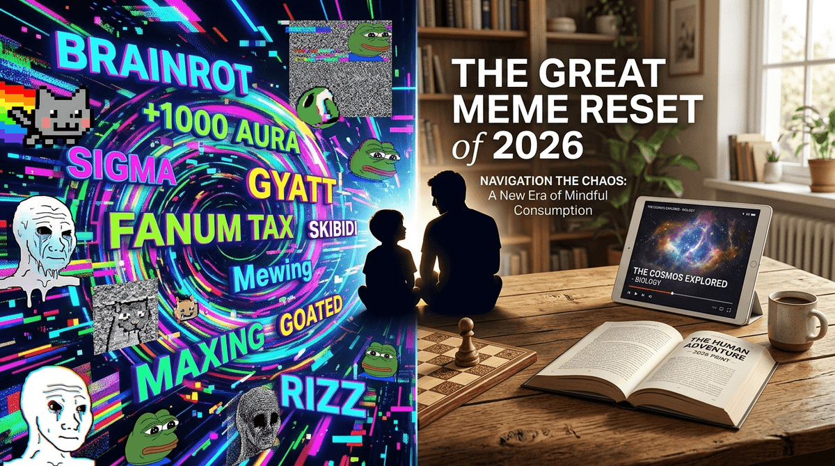 Illustration for From Skibidi to 6-7: A Parent’s Guide to the 2026 'Great Meme Reset'